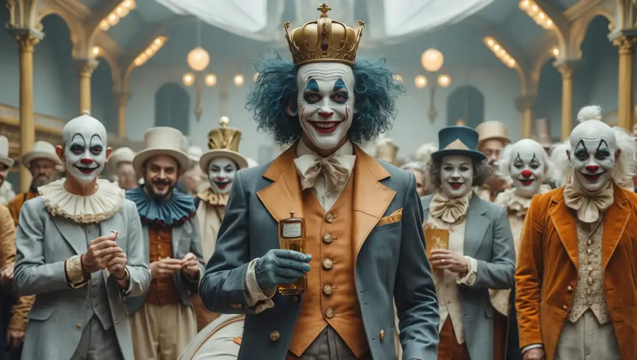 Artikelbild für In einem Zirkus voller Clowns sind die Ungeschminkten die Verrückten.